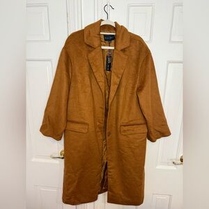 Rust Colored Women's Peacoat